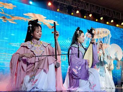 國潮有范 浙江湖州雙林舉辦綾絹文化藝術節(jié)